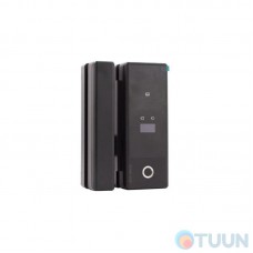 Smart kit for glass doors Comit C83A with card reader, fingerprint and code panel black