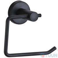 Бумадержатель Arino City, черный матовый