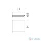 Colombo B6291 LuluPaper holder chrome