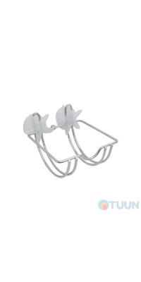 White Starfish Paper Holder, Double Mount