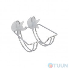 White Starfish Paper Holder, Double Mount