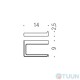 Colombo B6208 LuluPaper holder chrome