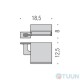 Colombo B1691 Look Chrome Paper Holder