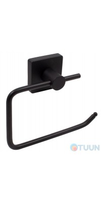 Trento Moderno Grande Nero open paper holder, black