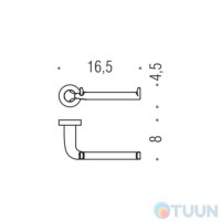 Colombo B2708 Basic Paper Holder Chrome Colombo B2708 Basic Paper Holder Chrome