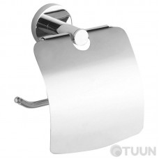 Trento Planet Paper Holder with Lid, Chrome