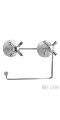 Arino Ventil toilet paper holder, steel, chrome