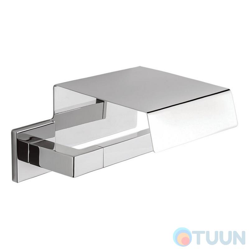 Colombo B3791 Basic Q Paper holder with lid chrome