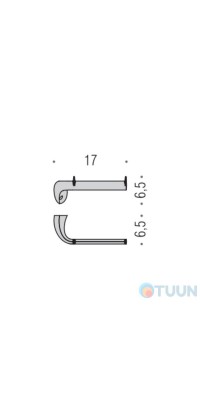 Colombo B2408 LinkPaper holder satin chrome