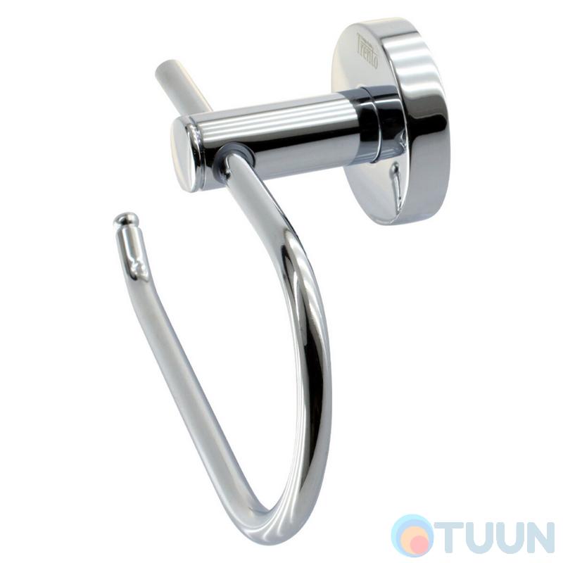 Trento Planet paper holder open, chrome