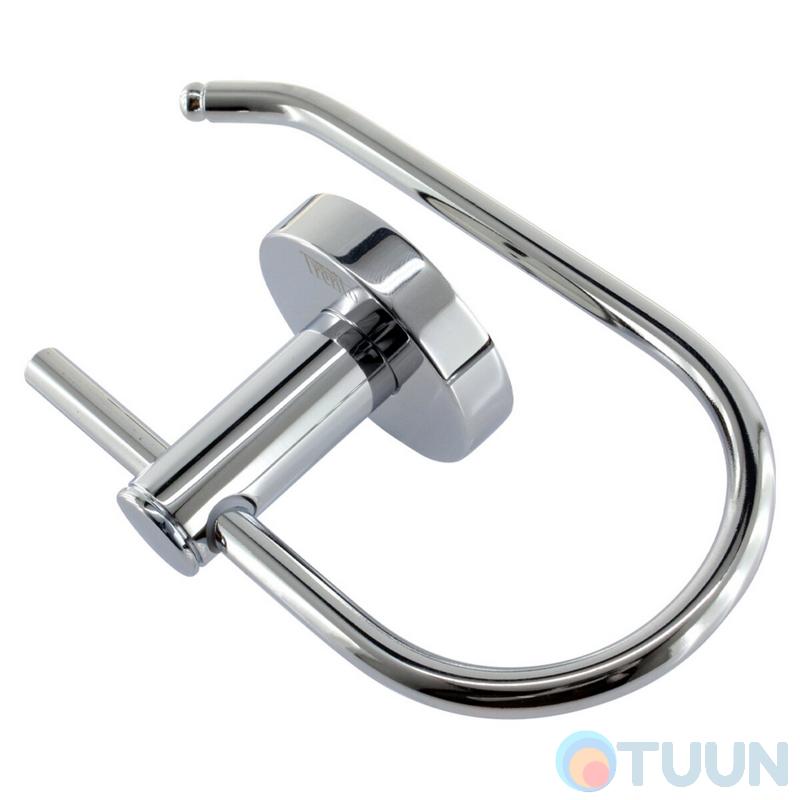 Trento Planet paper holder open, chrome