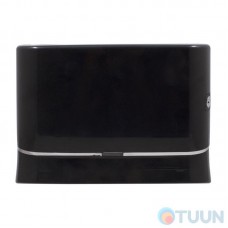 HSD-E6002 Folding Paper Towel Dispenser, Key, Black 250-300 Sheets