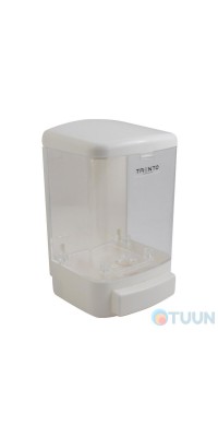 Liquid soap dispensers 1 l white / clear glass