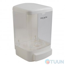 Liquid soap dispensers 1 l white / clear glass