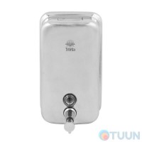 Дозатор жидкого мыла 1,2 л, полир.нерж., вертикально.