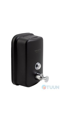 Trento liquid soap dispenser 0.5l, stainless steel, matte black