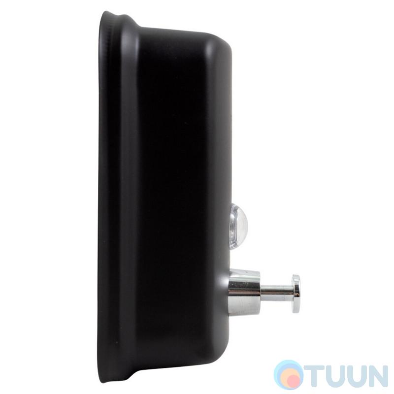 Trento liquid soap dispenser 0.5l, stainless steel, matte black