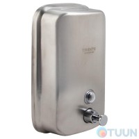 Trento liquid soap dispenser 1l, stainless steel, matte chrome