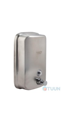Trento liquid soap dispenser 1l, stainless steel, matte chrome