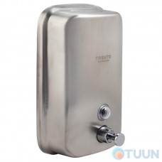 Trento liquid soap dispenser 1l, stainless steel, matte chrome