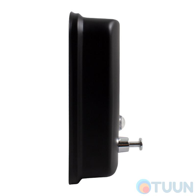 Trento liquid soap dispenser 1l, stainless steel, matte black