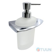 Дозатор жидкого мыла подвесной хром Colombo B9318 Land