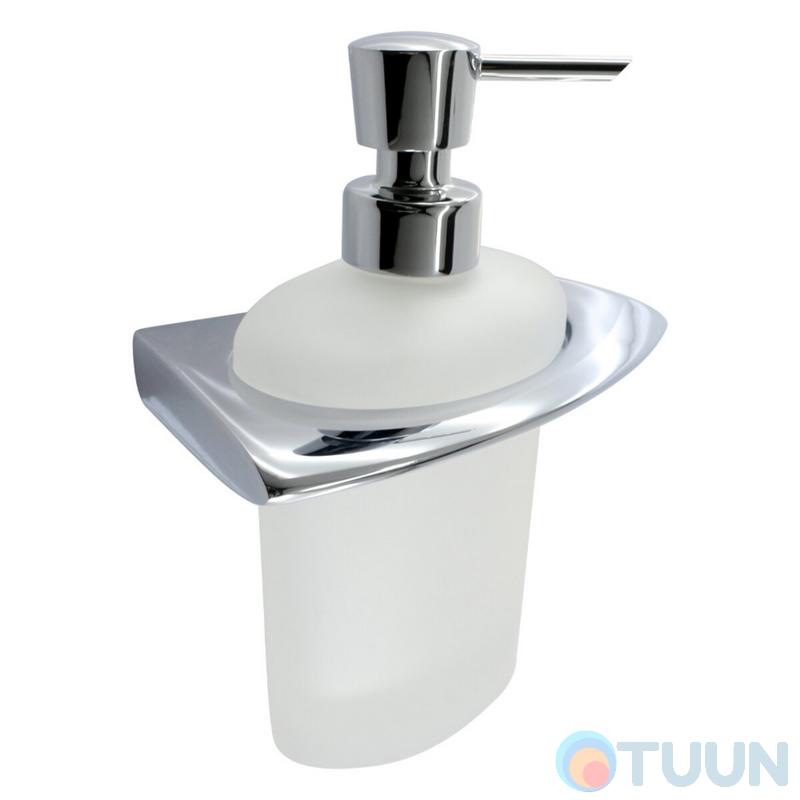Liquid soap dispenser, hanging chrome Colombo B9318 Land
