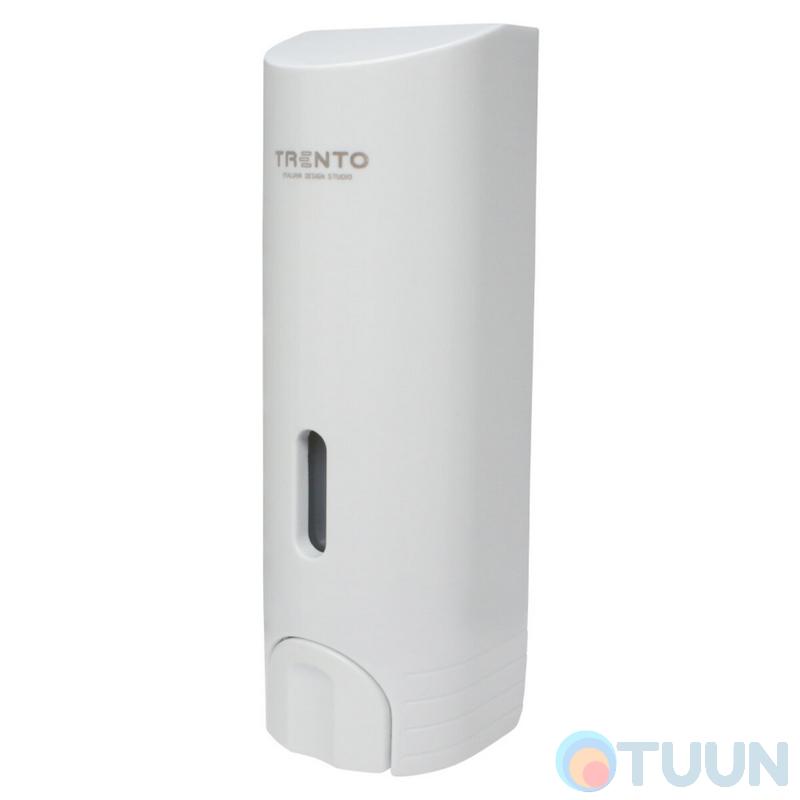 Trento Figuro liquid soap dispenser, 0.3 l, ABS plastic, white