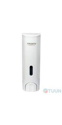 Trento Figuro liquid soap dispenser, 0.3 l, ABS plastic, white