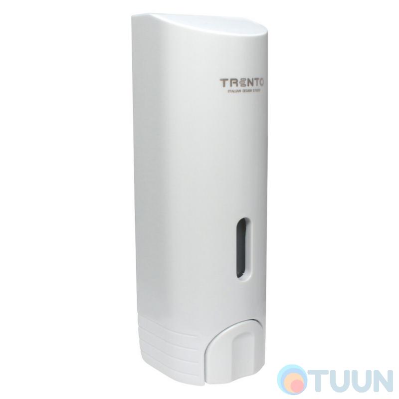 Trento Figuro liquid soap dispenser, 0.3 l, ABS plastic, white