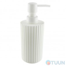 Arino Grezzo White liquid soap dispenser plastic, white