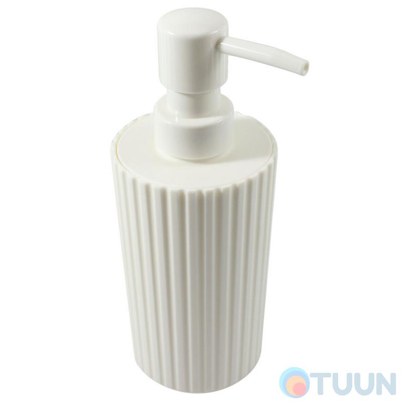 Arino Grezzo White liquid soap dispenser plastic, white