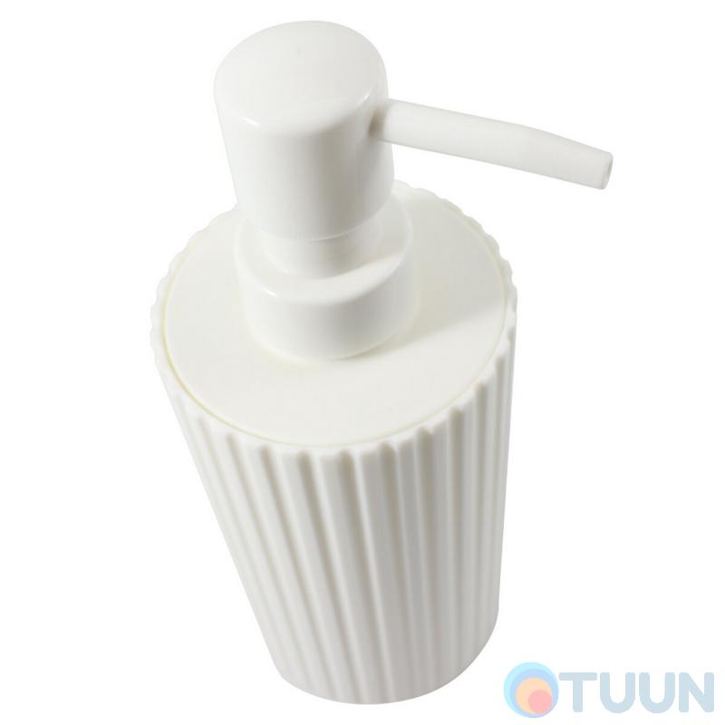 Arino Grezzo White liquid soap dispenser plastic, white