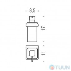 Colombo B9321 Lulu Dispenser gold