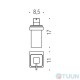 Colombo B9321 Lulu Dispenser gold