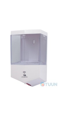 Trento 1.2 l liquid soap sensor dispenser, white, transparent ABS plastic
