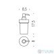 Colombo B9307 BartLiquid soap dispenser chrome