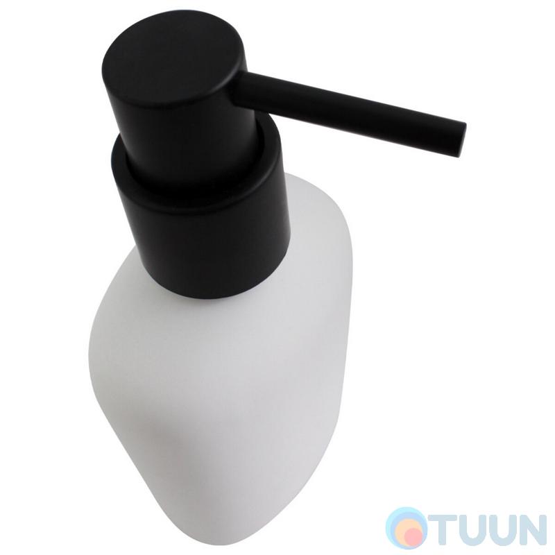 Дозатор рідкого мила Trento Zero White, полігума
