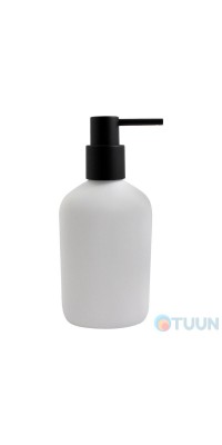 Дозатор жидкого мыла Trento Zero White, полигума