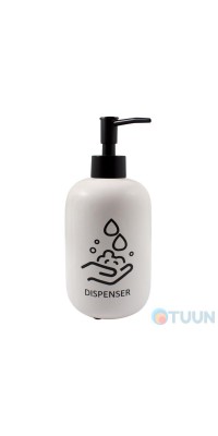 Trento Bene White liquid soap dispenser, white