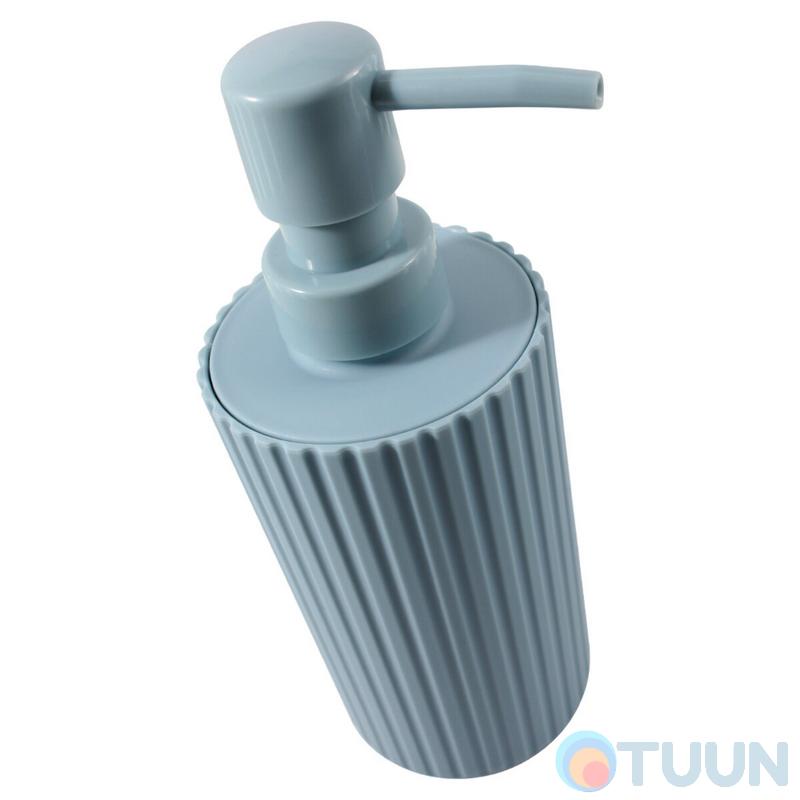 Arino Grezzo Grey liquid soap dispenser, plastic, gray