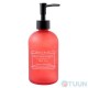 Arino Wednesday Red Liquid Soap Dispenser 410 ml, red, glass