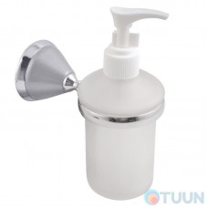 Liquid soap dispenser chrome / matte chrome A 715