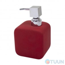 Дозатор рідкого мила рожевий Trento Cubo