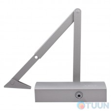 Door closer Geze TS 1500 with knee rod silver 80 kg