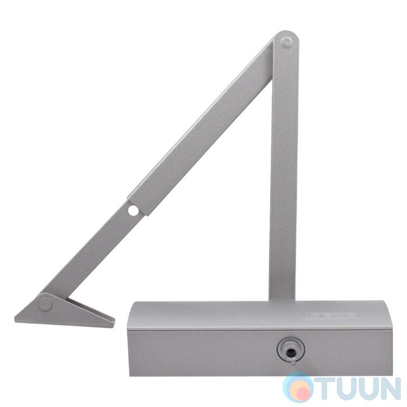 Door closer Geze TS 1500 with knee rod silver 80 kg