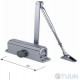 Door closer BRUNO BR3 matt chrome