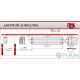 RDA B4W door closer gray