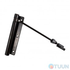 Door closer AL 114ZN170D black zinc