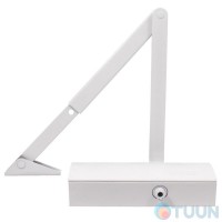 Door closer Geze TS 1500 with knee drive white 80 kg